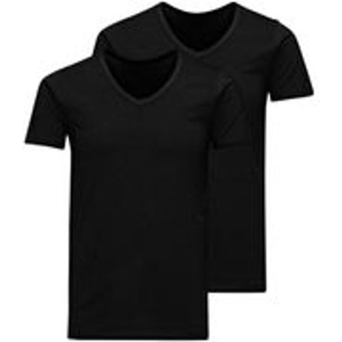 JACBASIC V-NECK TEE 2PK Herren T-Shirt - jack & jones - Modalova