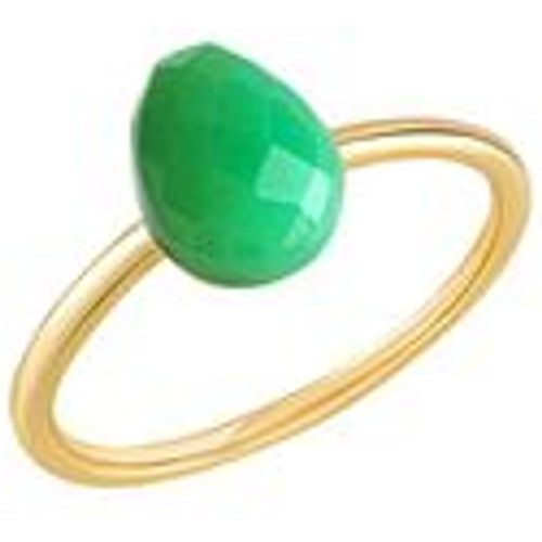 Ring 925/- Sterling Silber Chrysopras grün 1,44ct. (Größe: 060 (19,1)) - JAMELLI - Modalova