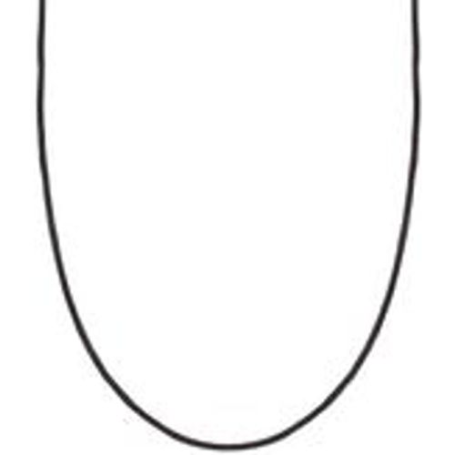 Halskette Seidenband Kette Basic Kombinierbar 925 Silber (Farbe: Silber, Größe: 45 cm) - NENALINA - Modalova