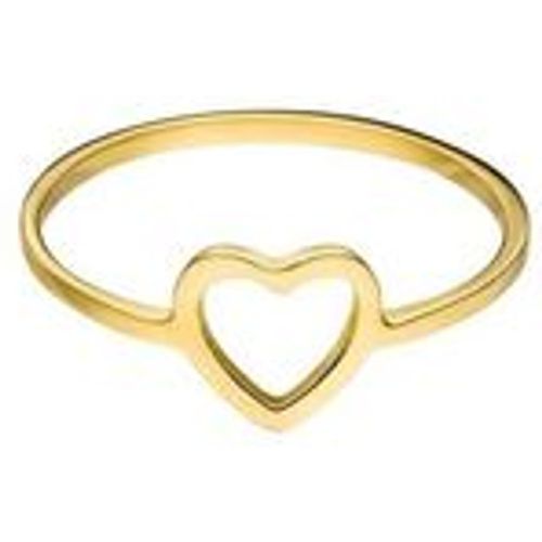 Ring "Heart Ring" Edelstahl (Farbe & Größe: , 52) - Paul Valentine - Modalova