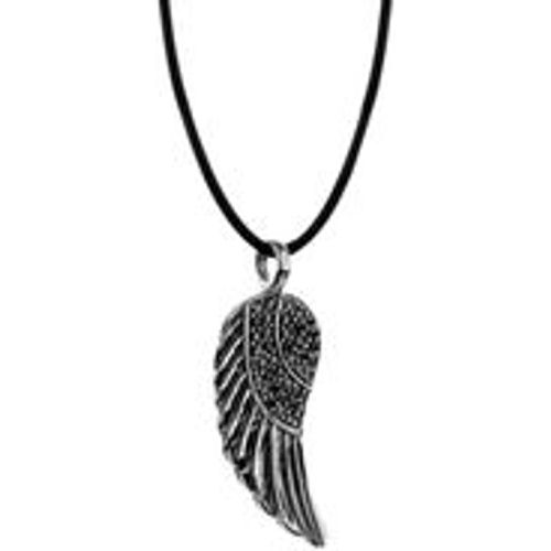 Halskette Flügel Anhänger Kristalle 925 Silber (Farbe: , Größe: 42 cm) - NENALINA - Modalova