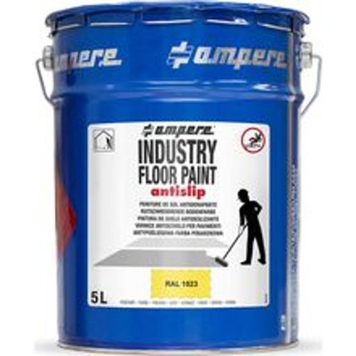 Bodenmarkierungsfarbe Industry Floor Paint antislip®, Inhalt 5 l - Ampere - Modalova