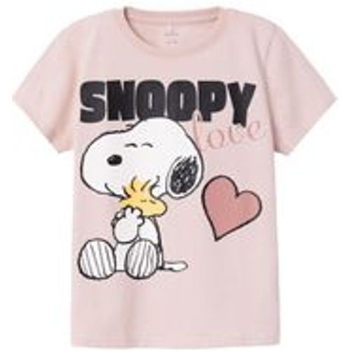 T-Shirt NKFNANNI SNOOPY in sepia rose, Gr.92 - name it - Modalova