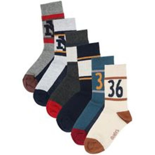 Socken NY 6er-Pack in tinte/jade/hellsilber, Gr.23-26 - Ewers - Modalova