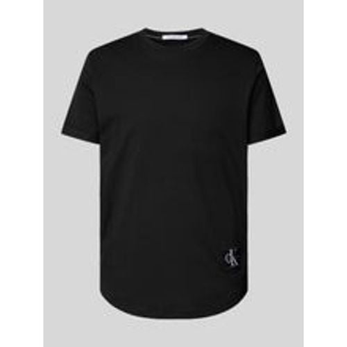 T-Shirt mit Label-Patch - Calvin Klein - Modalova