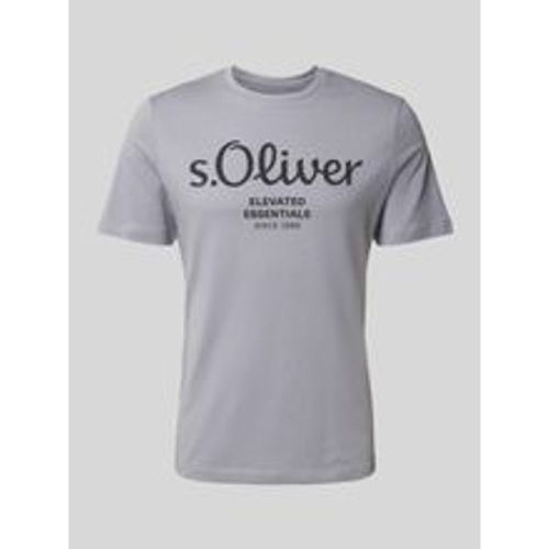 T-Shirt mit Label-Print - s.Oliver RED LABEL - Modalova