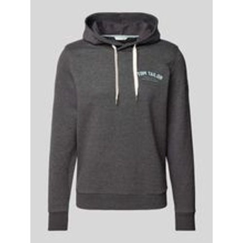 Hoodie mit Label-Print - Tom Tailor - Modalova