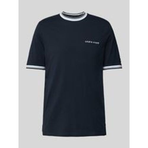 T-Shirt mit Label-Stitching - Lyle & Scott - Modalova