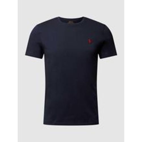 Custom Slim Fit T-Shirt mit Logo-Stickerei - Polo Ralph Lauren - Modalova