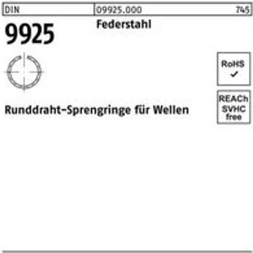Sprengring DIN 9925 22 Federstahl Runddraht - Fashion24 DE - Modalova