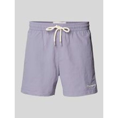 Regular Fit Badehose mit Label-Stitching - Champion - Modalova