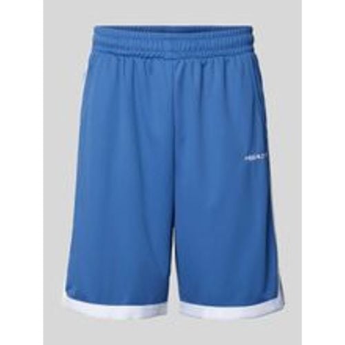 Loose Fit Basketballshorts mit Label-Stitching - Pegador - Modalova