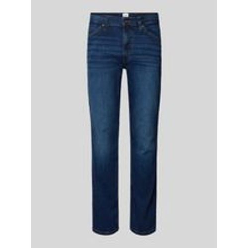 Straight Fit Jeans mit Label-Patch Modell 'TRAMPER' - mustang - Modalova