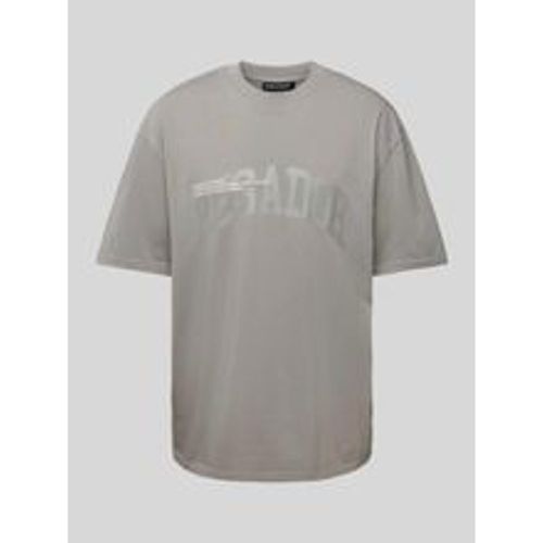Oversized T-Shirt mit Label-Print Modell 'GILFORD' - Pegador - Modalova