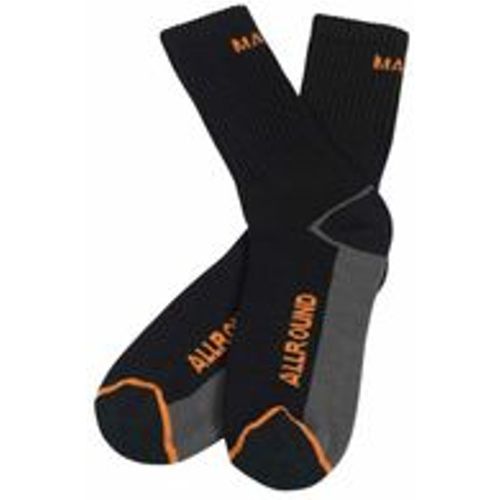 Arbeitssocken Mongu Gr. 35-38 schwarz/orange - Mascot - Modalova