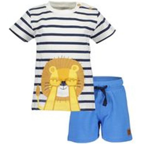 T-Shirt HELLO LION mit Shorts in offwhite/, Gr.68 - BLUE SEVEN - Modalova
