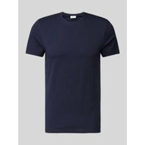 Regular Fit T-Shirt mit Rundhalsausschnitt - s.Oliver BLACK LABEL - Modalova