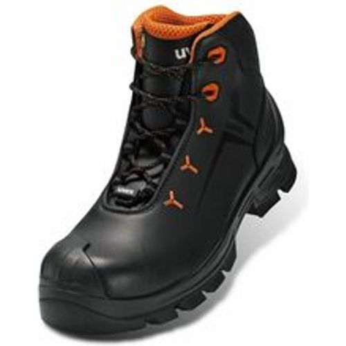 Macsole® Stiefel S3 65232 schwarz, orange Weite 11 Größe 46 - Uvex - Modalova