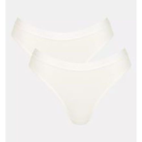 Slip mit hohem Beinausschnitt - White XL - Go Casual - Unterwäsche für Frauen - Sloggi - Modalova