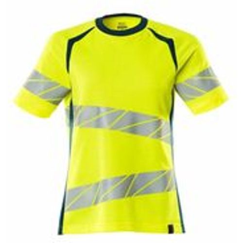 Damen-T-shirt 19092-771 l hi-vis gelb/dunkelpetroleum - Mascot - Modalova