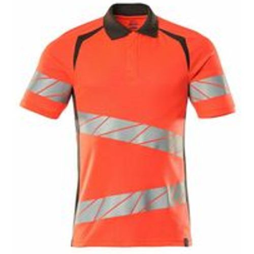 Polo-Shirt, moderne Passform Polo-shirt Gr. l one, hi-vis rot/dunkelanthrazit - Mascot - Modalova