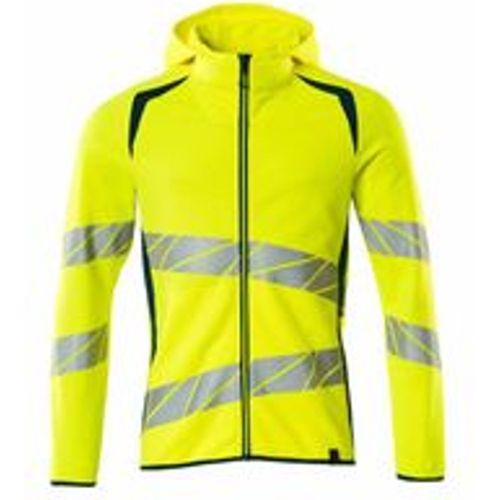 Kapuzensweatshirt 19284-781-1744 Gr. 4XL hi-vis gelb/dunkelpetroleum - Mascot - Modalova