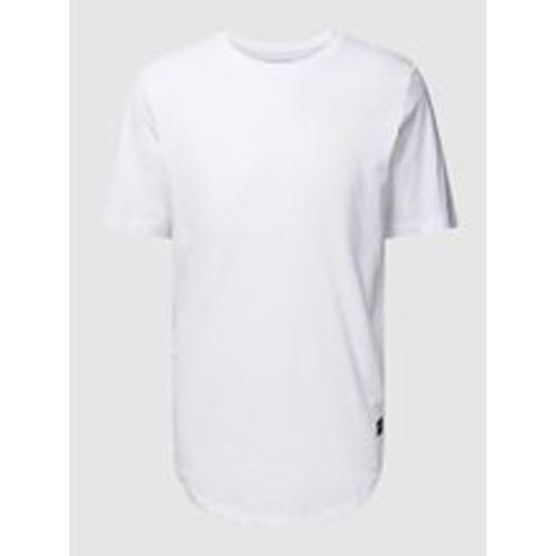 T-Shirt mit abgerundetem Saum Modell 'ENOA' - jack & jones - Modalova