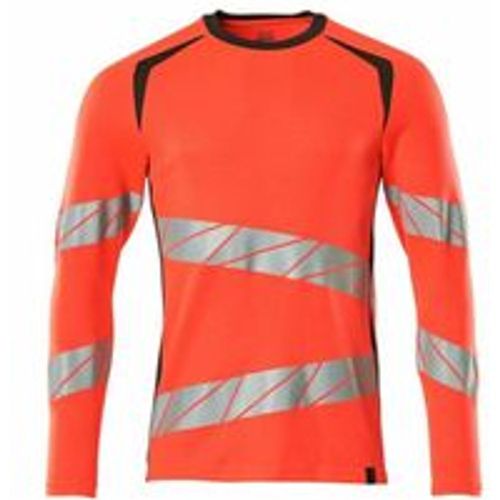 T-Shirt, langarm 19081-771-22218 Gr. 4XL hi-vis rot/dunkelanthrazit - Mascot - Modalova