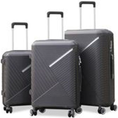 Reisekoffer Koffer 3 tlg Set Trolley Kofferset Handgepäck Polypropylen Gepäck - Fashion24 DE - Modalova