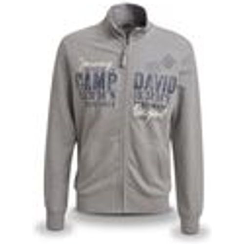 Camp David Sweatjacke - Gr. L grey - camp david - Modalova