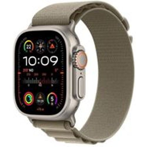 Watch (Ultra) 2023 GPS + Cellular 49 mm - Titan - Alpine loop Grün - Apple - Modalova