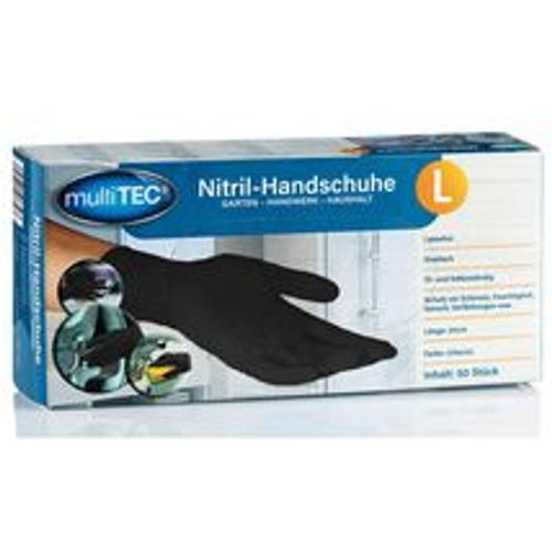 Nitril-Einweghandschuhe, Schwarz, Größe L - 50er-Pack - Fashion24 DE - Modalova