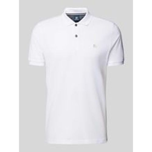 Slim Fit Poloshirt mit Logo-Stitching - Lerros - Modalova