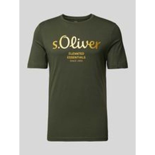 T-Shirt mit Rundhalsausschnitt - s.Oliver RED LABEL - Modalova