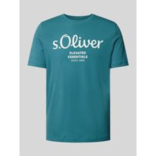 T-Shirt mit Rundhalsausschnitt - s.Oliver RED LABEL - Modalova