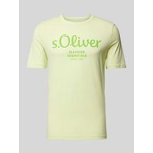 T-Shirt mit Rundhalsausschnitt - s.Oliver RED LABEL - Modalova