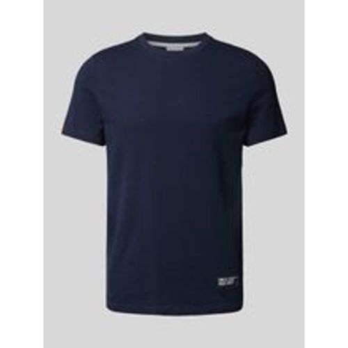 T-Shirt mit Strukturmuster - s.Oliver RED LABEL - Modalova