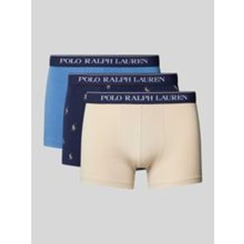 Trunks mit elastischem Label-Bund Modell 'CLASSIC' im 3er-Pack - Polo Ralph Lauren Underwear - Modalova