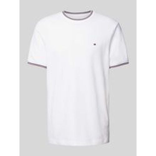 T-Shirt mit Label-Stitching - Tommy Hilfiger - Modalova