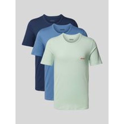 Regular Fit T-Shirt mit Rundhalsausschnitt im 3er-Pack - HUGO - Modalova