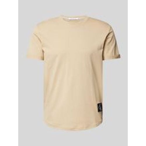 T-Shirt mit Label-Patch - Calvin Klein - Modalova