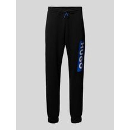 Regular Fit Sweatpants mit Label-Print Modell 'Nuram' - Fashion24 DE - Modalova