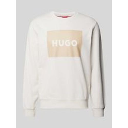 Sweatshirt mit Label-Print Modell 'DURAGOL' - HUGO - Modalova