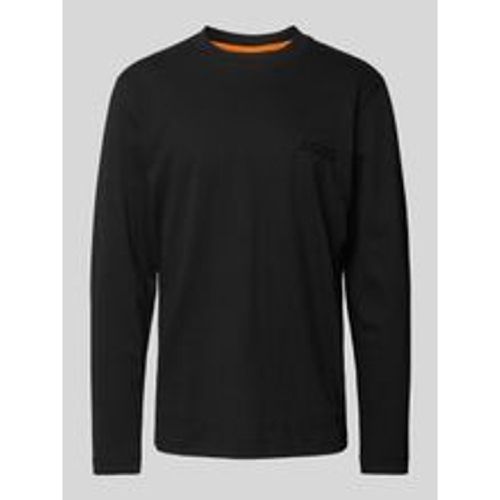 Longsleeve mit Label-Detail - Boss Orange - Modalova