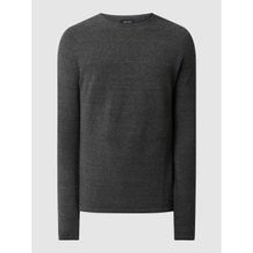 Regular Fit Strickpullover aus reiner Baumwolle - jack & jones - Modalova