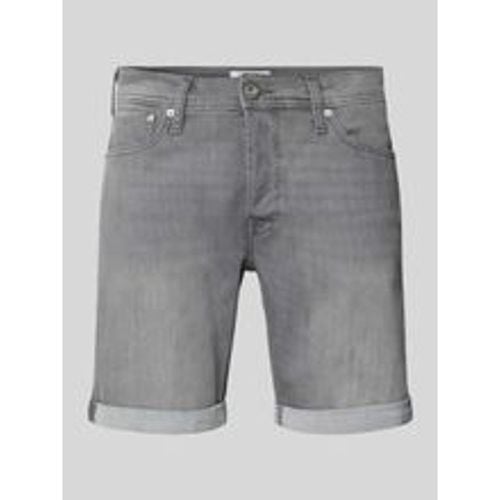 Regular Fit Jeansshorts im 5-Pocket-Design Modell 'RICK' - jack & jones - Modalova