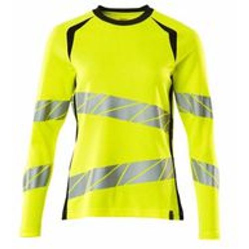 Damen-T-Shirt 19091-771-1709 Gr. l hi-vis gelb/schwarz - Mascot - Modalova