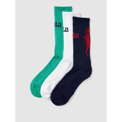 Socken mit Label-Print im 3er-Pack Modell 'BIG PONY' - Polo Ralph Lauren Underwear - Modalova