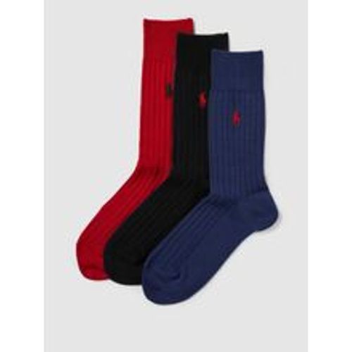 Socken mit Label-Stitching im 3er-Pack - Polo Ralph Lauren Underwear - Modalova