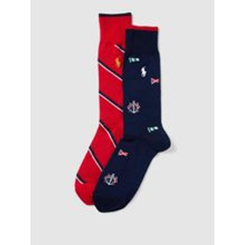 Socken mit Logo-Stitching im 2er-Pack - Polo Ralph Lauren Underwear - Modalova